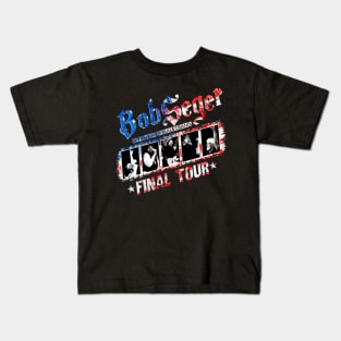 Limitied Edition Bob the legend rock and Roll american Seger Final Tour Kids T-Shirt